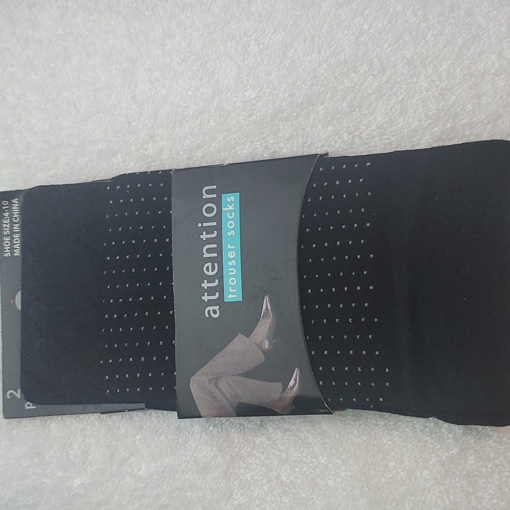 Women’s Attention Trouser Socks 2 Pair